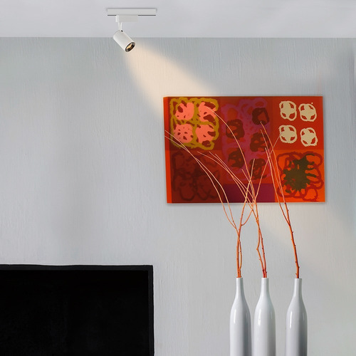 Imagen 4 de 4 de Lámpara Interior Spot Led Para Riel, 7w, Luz Cálida