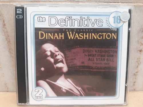 Dinah Washington-the Classic-2000 Muito Bom Estado Duplo Cd