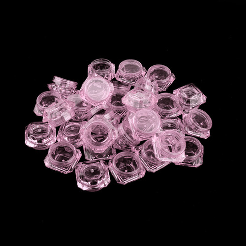 Cf Envase Cosmético Vacío Recargable Del Tarro Del Rosado