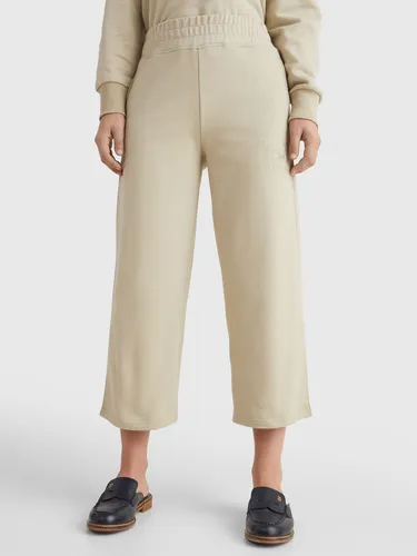 Joggers Rosa De Algodón Con Corte Ancho Mujer Tommy Hilfiger
