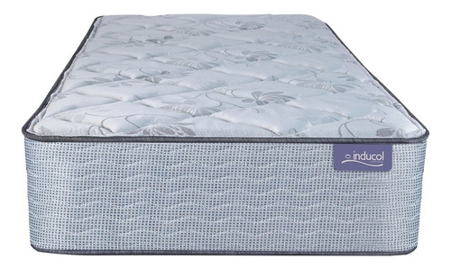 Imagen 4 de 9 de Sommier Ecocuero Og + Colchon Inducol Onix 90x190