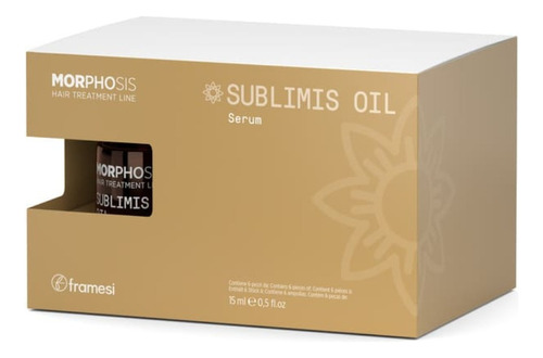 Framesi Ampolla Sublimis Oil X 6 Unidades 15 Ml