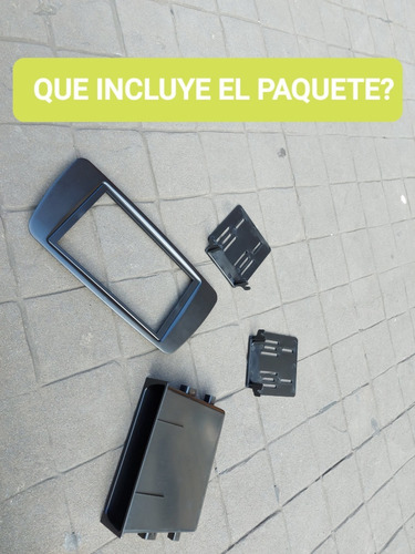 Imagen 9 de 9 de Base Frente Estereo Seat Ibiza 2009-2015 1 O 2din