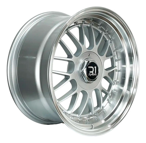 Rines 17x8/9 5/100 Progresivos A4 Clásico Vento Virtus Silver Mi Chrome Lip