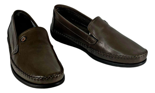 Zapatos Mocasines Pegada 141601 Cuero Hombre
