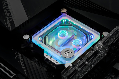 Bloque Enfriamiento Liquido Ek-quantum Velocity Cpu Intel Led Nickel