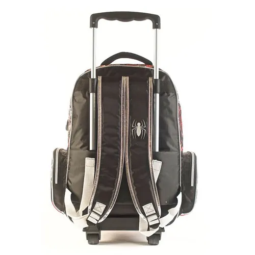 Mochila Spiderman Go C/carro 16p 62313