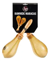 Comprar Latin Percussion Lp393-rh Salsa Cuero Crudo Maracas Natrl Color Natural