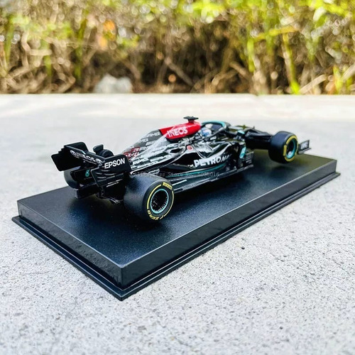 F1 Mercedes W12 Valtteri Bottas 2021 Bburago 1:43 c/Acrílico