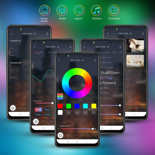 Sensor De Movimiento Rgb Luces De Tira Led