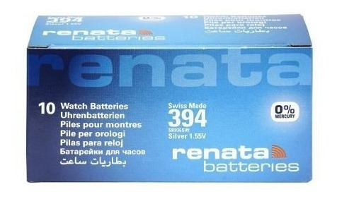 Imagem 2 de 8 de 10 Pilhas Baterias 394, Relógio 1.55v Renata Sr936s Original
