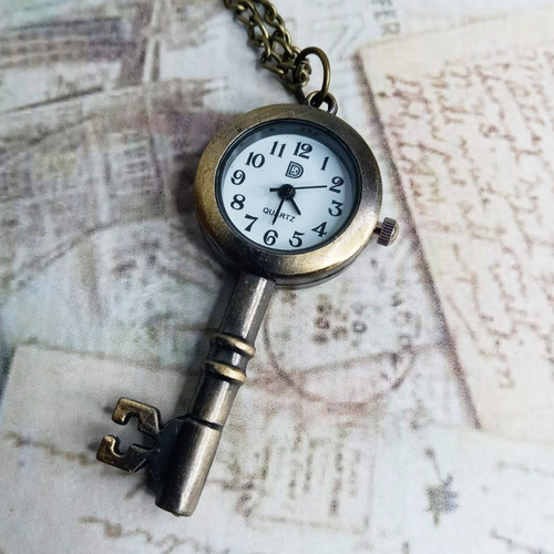 Imagen 2 de 3 de Reloj Colgante De Llave | Faltriquera