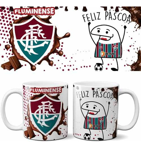 Pacote 20 Artes Canecas Flork Páscoa Times Estampas Mockups
