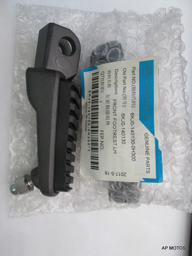 Pedalin Delantero Izquie Cfmoto Nk 400 650 Original Ap Motos