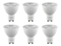 Comprar Combo X6 Lamparas Dicroicas Eco Led Macroled Fria 7w 6500k