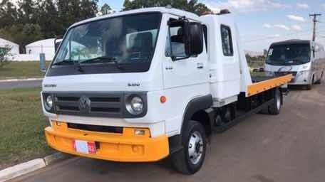 Caminhao Guincho Plataforma Vw 8160 2016 Asa Delta Cab Sup