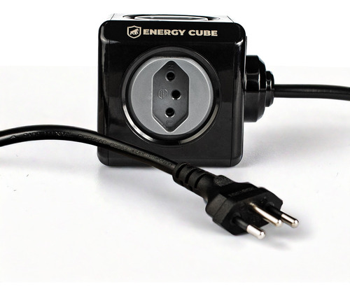 Filtro De Linha Bivolt Energy Cube Com 5 Tomadas 1,5m