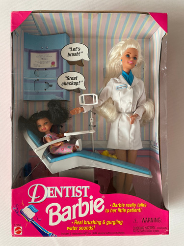 Barbie Dentista Y Paciente Vintage 1997 En Su Caja Original (Usado)