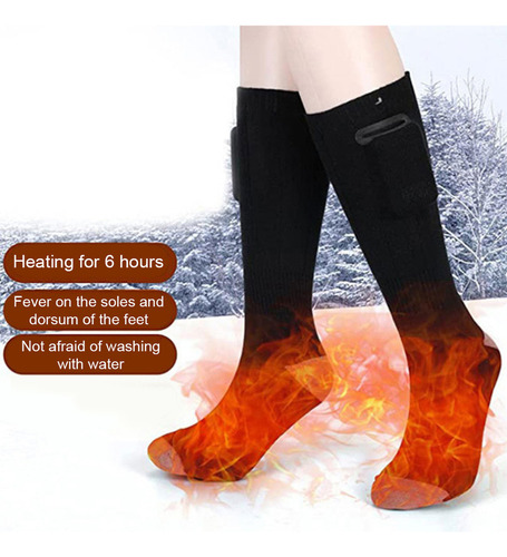 Calcetines Térmicos Eléctricos Unisex Recargables
