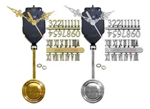 Comprar 6 Maquinas De Relógio Cu002F Pendulo Eixo 21 Números + Ponteiros