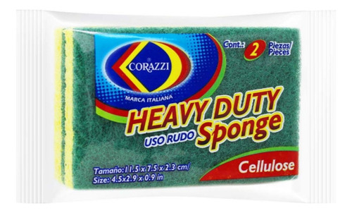 Fibra Celulosa Heavy Duty Corazzi Uso Rudode 1 Pza