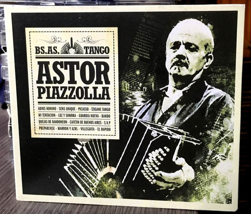 Astor Piazzolla -  Bs. As Tango (2008) Digipak
