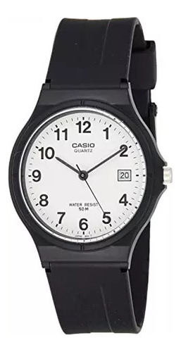 Reloj Casio  Caucho Mw-59 Wr50 Calendario  Agente Oficial Jr
