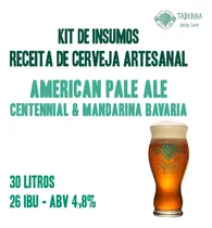 Comprar Kit De Insumos Cerveja Artesanal American Pale Ale 30l