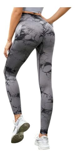 10 Legging Gym Deportivo Tie Dye Dama Levantapompa