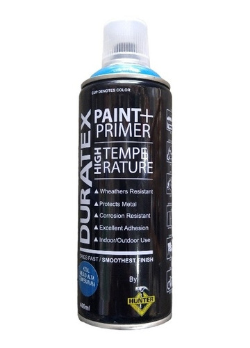 Pintura Spray Alta Temperatura Azul  1000gr 400cc Duratex 
