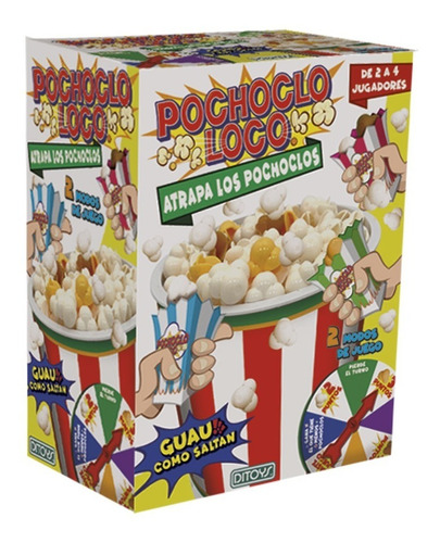 Juego De Mesa Pochoclo Loco Pop Corn Game Ditoys 