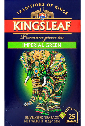 Te Verde Imperial Green 25 Bolsas - Kingsleaf