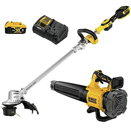 Paquete De Recortadora De Hilo Y Soplador Dewalt 20v Max, 14