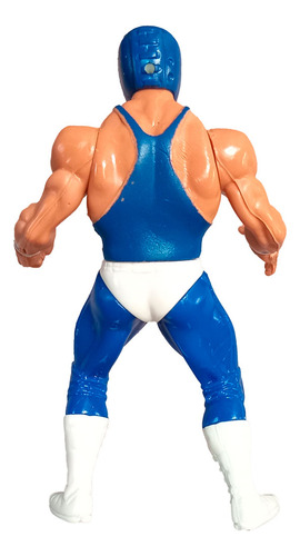 Muñeco Luchador Blue Panther Jr Figura De Accion Lucha Libre