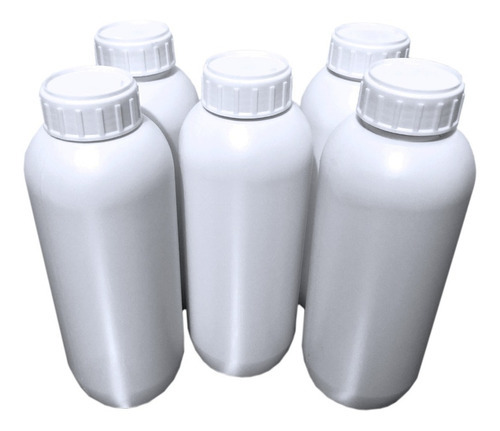 50 Pz Envase 1 Litro Misil Blanco Agroquímicos Certificado