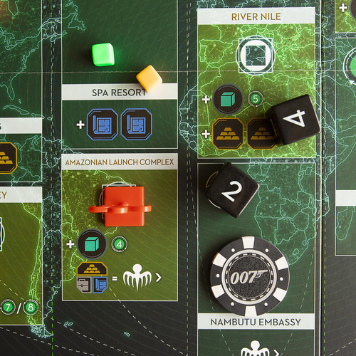 Juego De Mesa Modiphius Spectre Spy Vs. Películas De Spy Jam