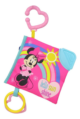 Libro Suave Para Bebés Con Diseño De Minnie Mouse On The .