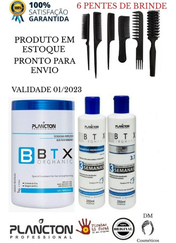 Btx Orghanic + Kit 3 Semanas + Brindes - Produto Em Estoque