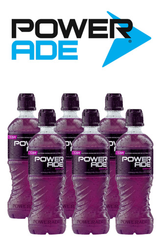 Isotonico Powerade Uva 6x500ml