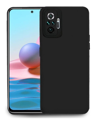 Protector Silicone Case Para Xioami Redmi Note 10 Pro Colors