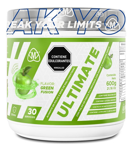 Ultimate/pre-workout - Unidad a $114000