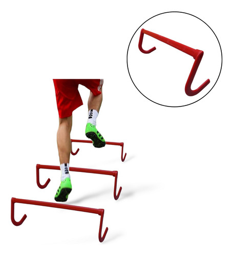 Valla Salto Entrenamiento Coordinacion 15 Cm Pvc X Unidad