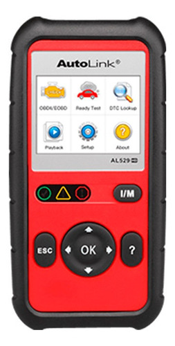 Escaner De Diagnostico Automotriz Autel® Autolink Al529hd