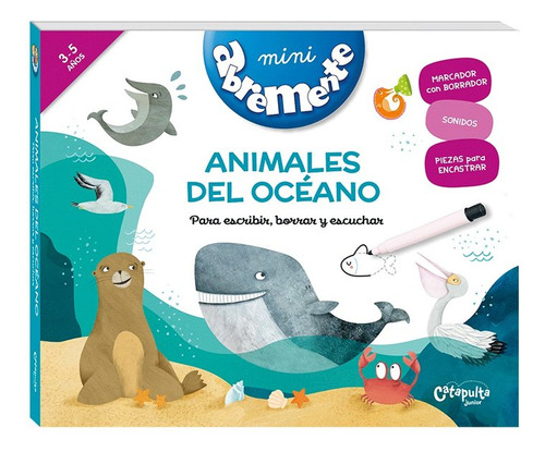 Libro Mini Abremente Animales Del Oceano