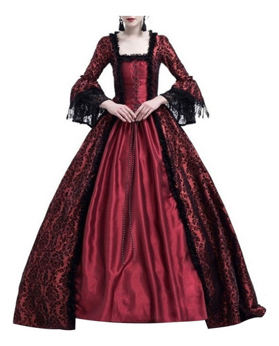 Vestido De Fiesta De Reina Renacentista Medieval For Hallow