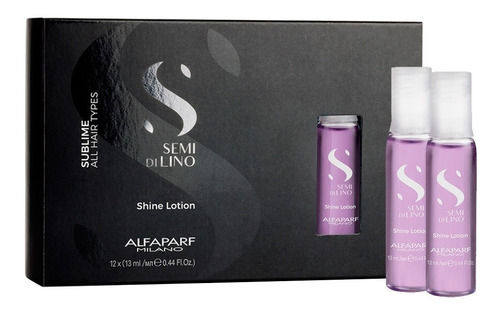 Ampollas Alfaparf Shine Lotion Semi Di Lino Alfaparf X 12