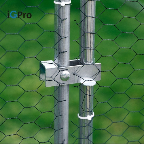 Imagen 7 de 9 de Gallinero Acero Galvanizado 6x3mt