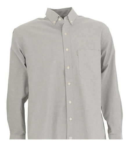 Camisa Dodo By Paco Rabanne Tela Oxford Ml# Gris Claro