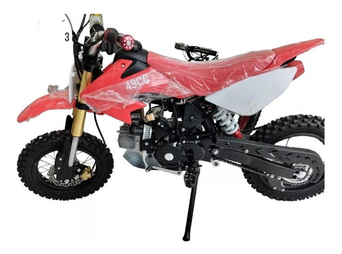 Moto Cross Para Niños 110 Cc Motor 4 Tiempos Gasolina 