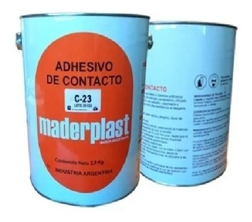 Cemento De Contacto 1/2 Kg X 24uni C-23 Maderplast